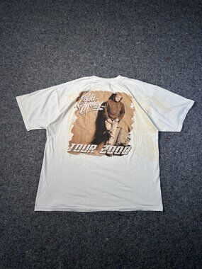 Vintage Eddie Money  Tour 2000 Shirt Size XL Rock Classic
